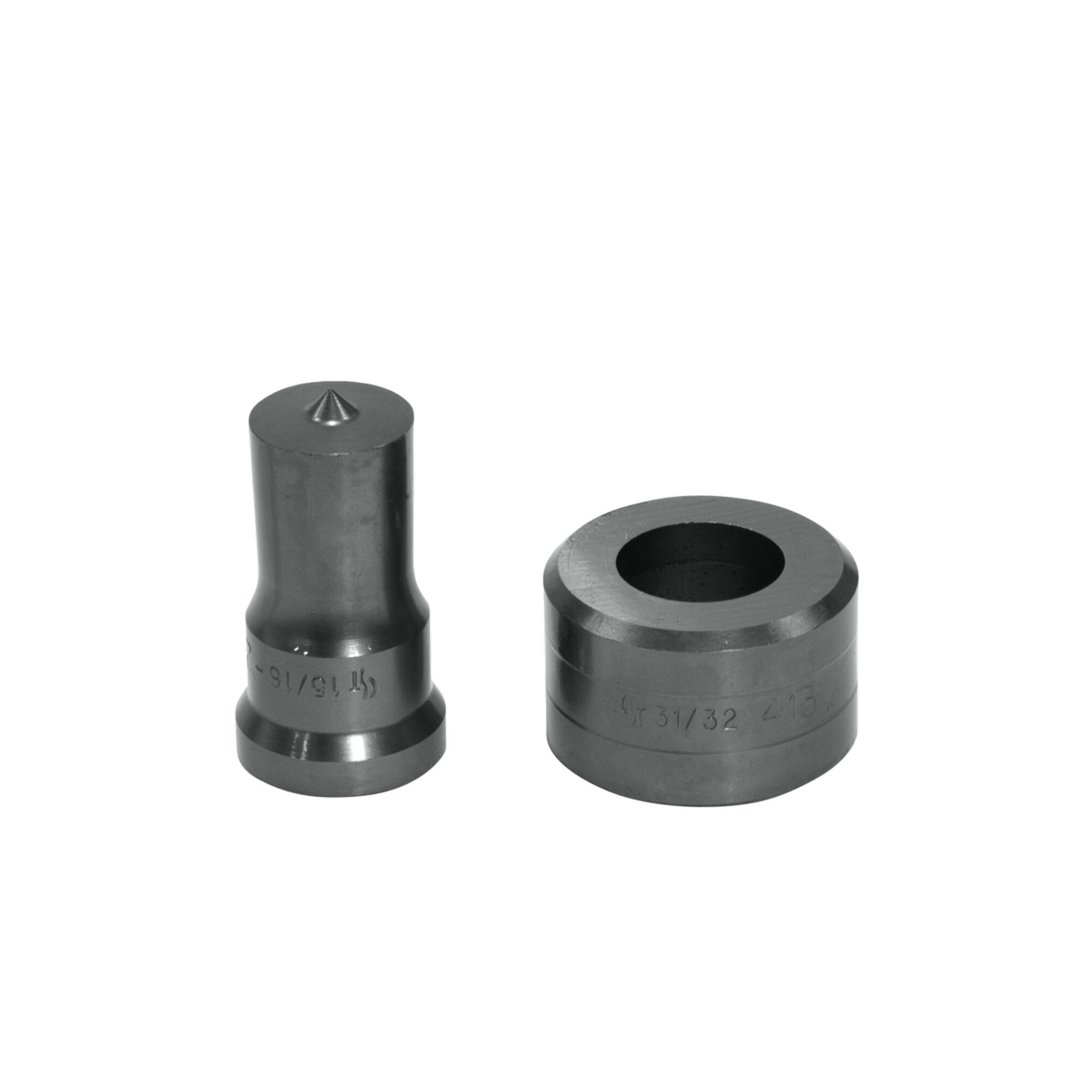 Edwards Ironworkers, Round Punch Die Set, Max. Bending Radius 45 °, Model# PD15/16